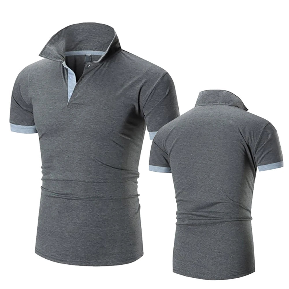 Sammy Jackson Ragnarok Short Sleeve Modern Business Polo Shirt