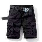 Sammy Jackson Cotton Cargo Shorts Koenraad Classic Fit Multi Pocket