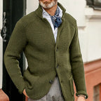Sammy Jackson Pocketknit Warm Winter Vest With Stand Collar And Pockets