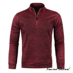 Sammy Jackson Quarter Zip Sweatshirt Thick Warm Fleece Pullover