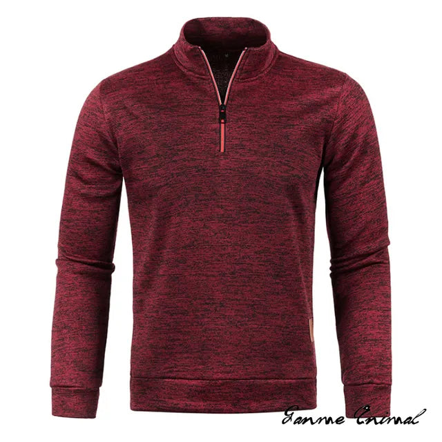 Sammy Jackson Quarter Zip Sweatshirt Thick Warm Fleece Pullover