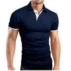 Sammy Jackson Ragnarok Short Sleeve Modern Business Polo Shirt