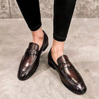 Sartorian Men's Genuine Leather Penny Loafer Slip On Dress Shoe