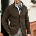 Sammy Jackson Pocketknit Warm Winter Vest With Stand Collar And Pockets