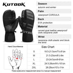 Sammy Jackson Thermal Ski Mittens Windproof Water Resistant Gloves