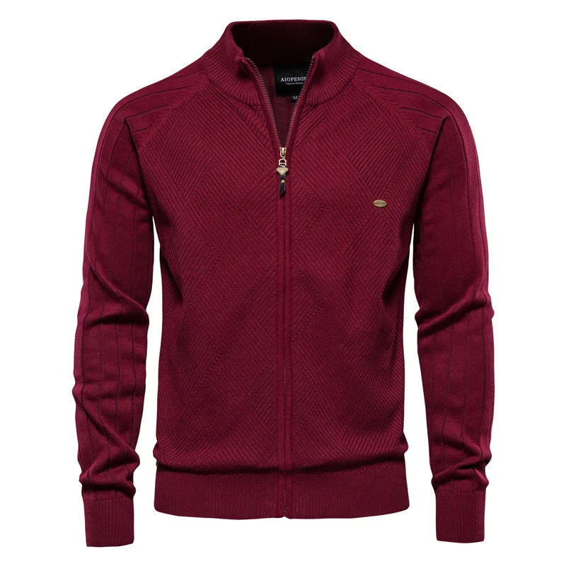 Sammy Jackson Mens Oscar EasyStyle Casual Full Zip Up Knit Vest