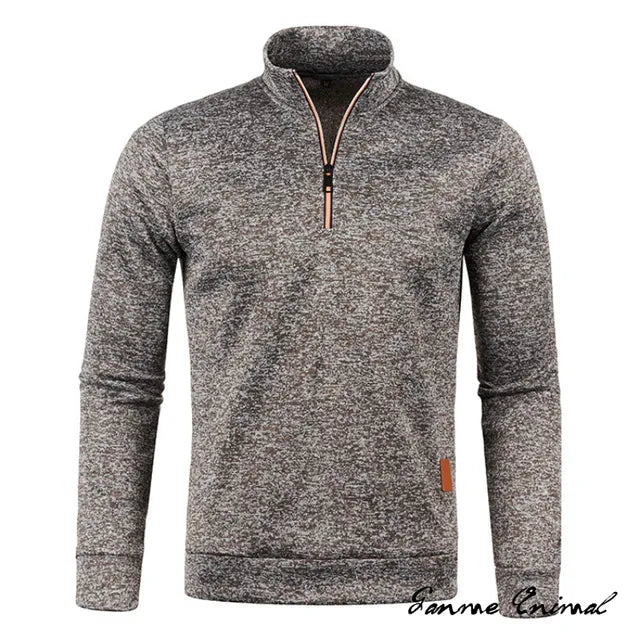 Sammy Jackson Quarter Zip Sweatshirt Thick Warm Fleece Pullover