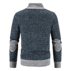 Sammy Jackson Zip Front Knit Vest High Neck Casual Warm Layer