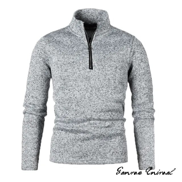 Sammy Jackson Quarter Zip Sweatshirt Thick Warm Fleece Pullover