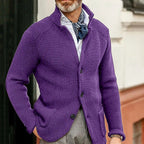 Sammy Jackson Pocketknit Warm Winter Vest With Stand Collar And Pockets