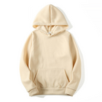 Sammy Jackson Mens Basic Soft Fleece Hoodie With Kangaroo Pocket