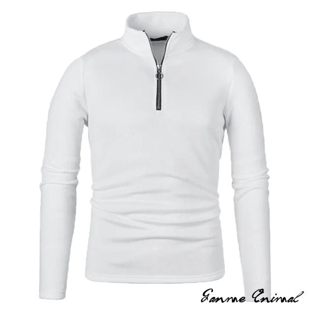 Sammy Jackson Quarter Zip Sweatshirt Thick Warm Fleece Pullover
