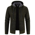Sammy Jackson Semi Knit Hooded Vest Warm Comfortable Streetwear Top
