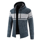 Sammy Jackson Semi Knit Hooded Vest Warm Comfortable Streetwear Top