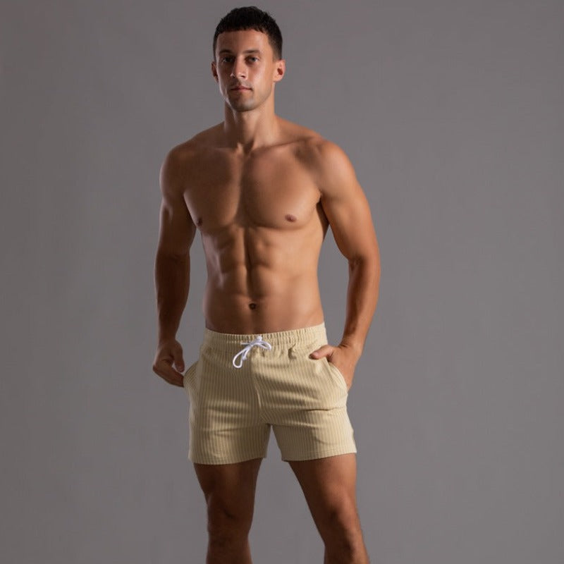 Sammy Jackson Men's Axel Fit Shorts Super Stretch Elastic Casual