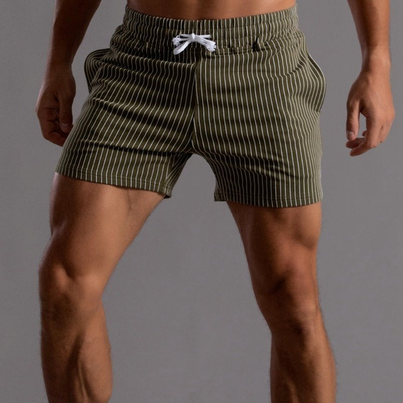 Sammy Jackson Men's Axel Fit Shorts Super Stretch Elastic Casual