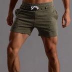 Sammy Jackson Men's Axel Fit Shorts Super Stretch Elastic Casual