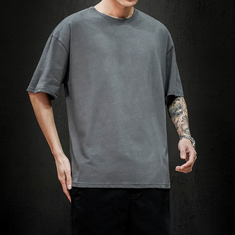 Sammy Jackson Olaf Men Oversized Cotton Long Sleeve Summer T Shirt