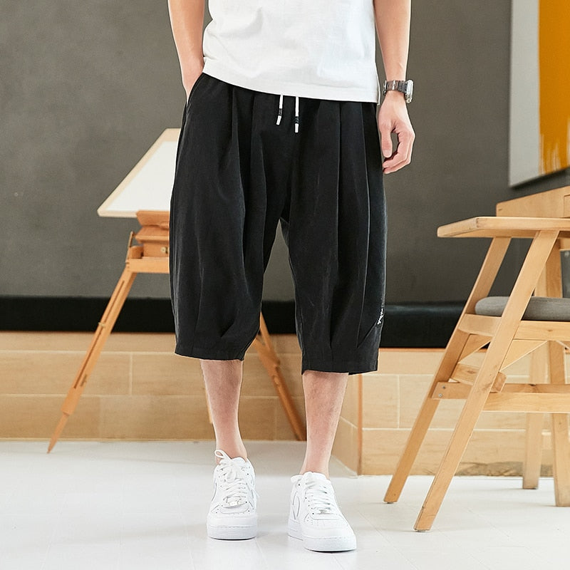 Sammy Jackson Men Relaxed Street Jogger Lightweight Summer Pants