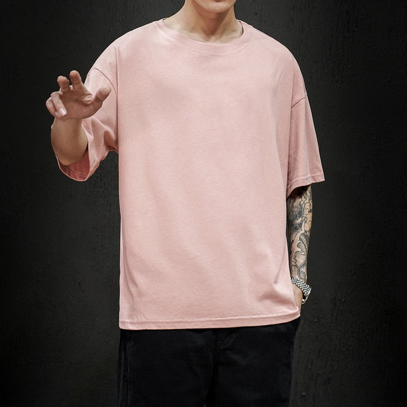 Sammy Jackson Olaf Men Oversized Cotton Long Sleeve Summer T Shirt