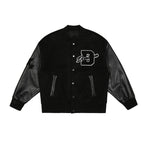 Sammy Jackson Men American Style Baseball Jacket With Warm Lining