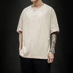 Sammy Jackson Olaf Men Oversized Cotton Long Sleeve Summer T Shirt