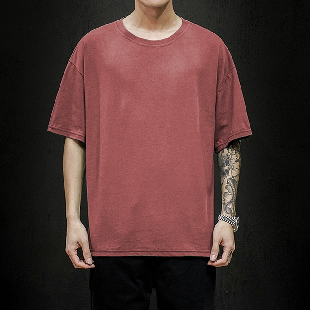 Sammy Jackson Olaf Men Oversized Cotton Long Sleeve Summer T Shirt