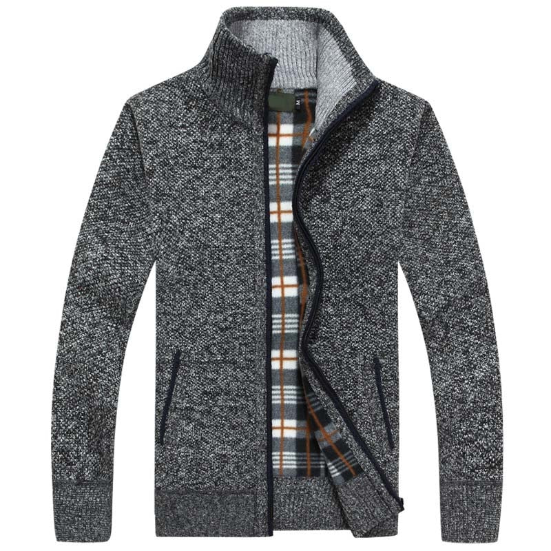Sammy Jackson Men's Warm Fleece Lined Vest Classic Fit Charcoal