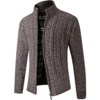Sammy Jackson Men's Warm Fleece Lined Vest Classic Fit Charcoal