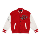 Sammy Jackson Men American Style Baseball Jacket With Warm Lining