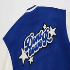 Sammy Jackson Men American Style Baseball Jacket With Warm Lining