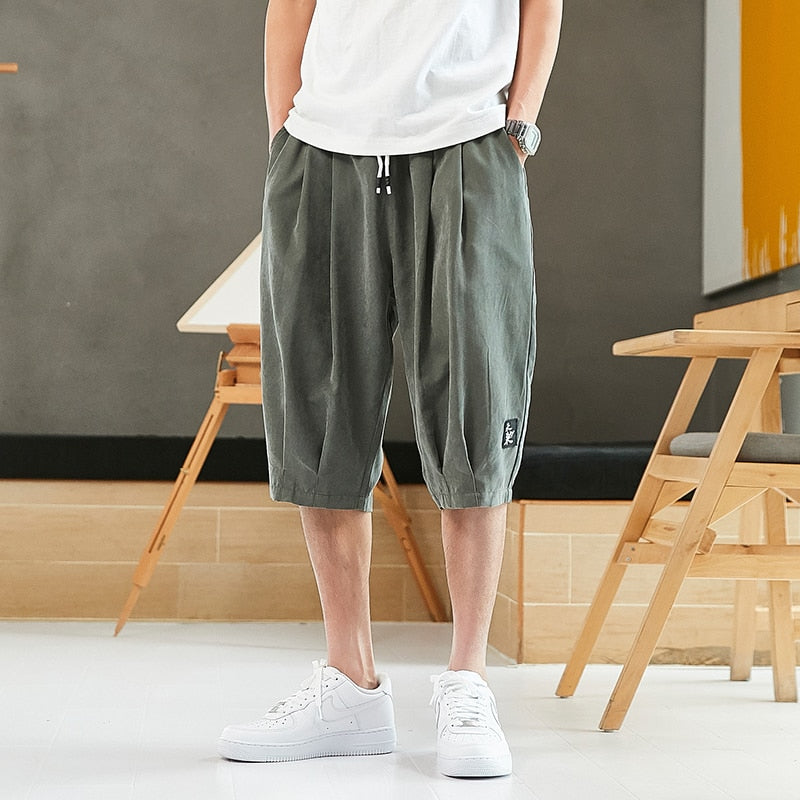 Sammy Jackson Men Relaxed Street Jogger Lightweight Summer Pants