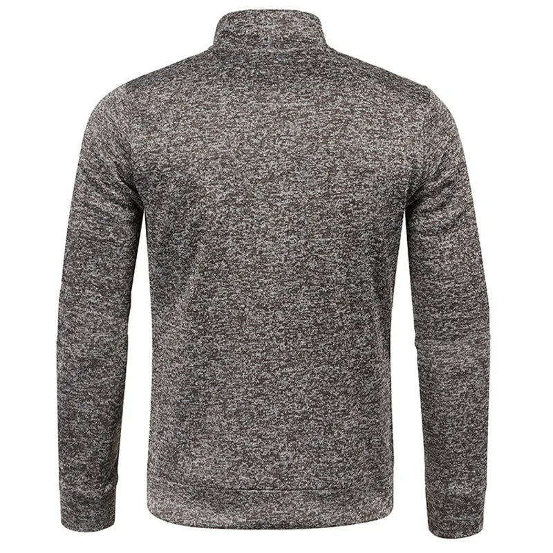 Sammy Jackson Quarter Zip Sweatshirt Thick Warm Fleece Pullover