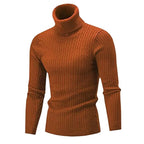 Sammy Jackson Slim Fit Casual Knit Turtleneck Pullover Sweater