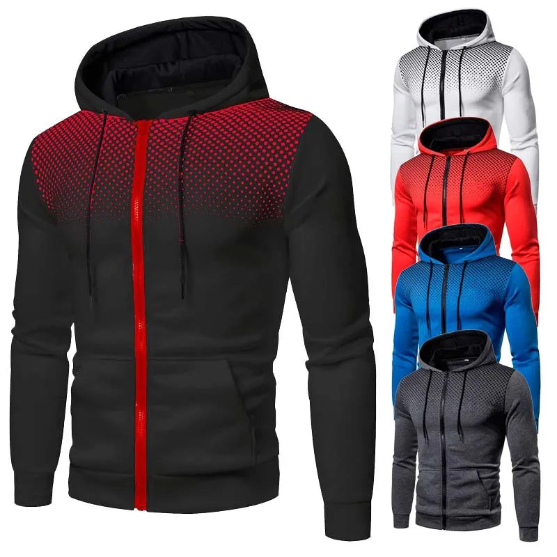 Sammy Jackson Comfortable Polka Dot Print Outdoor Sport Vest