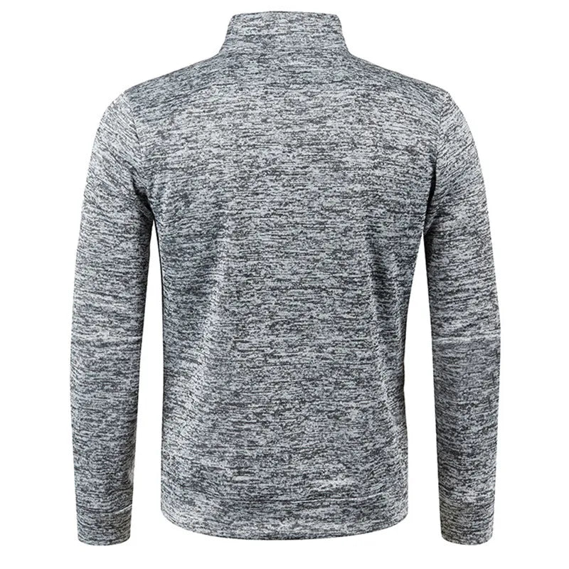 Sammy Jackson Quarter Zip Sweatshirt Thick Warm Fleece Pullover