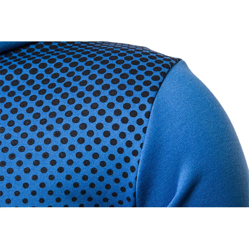 Sammy Jackson Comfortable Polka Dot Print Outdoor Sport Vest