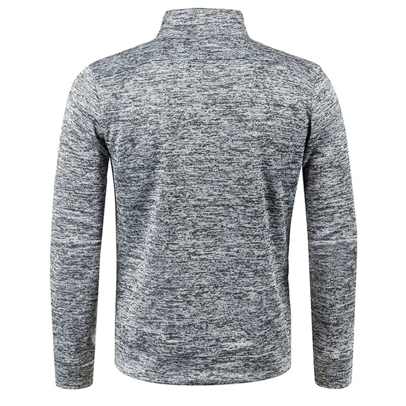 Sammy Jackson Quarter Zip Sweatshirt Thick Warm Fleece Pullover