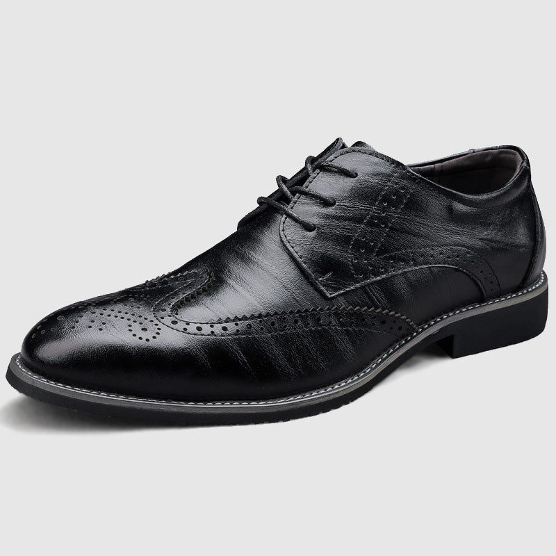 AeroStep Mens Ombre Lace Up Casual Shoes Black Gradient Size 10