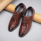 AeroStep Mens Ombre Lace Up Casual Shoes Black Gradient Size 10