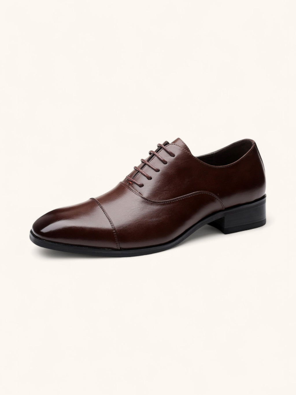 Men Oxford Dress Shoes Classic Premium Leather Formal Wear Collection