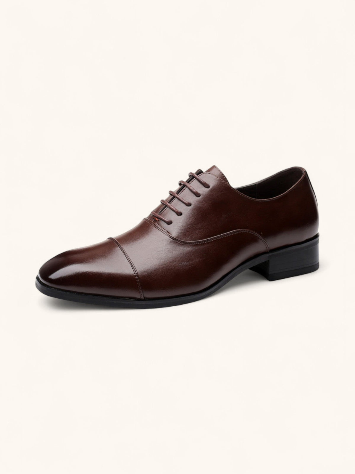 Men Oxford Dress Shoes Classic Premium Leather Formal Wear Collection