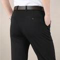 Men's Tailored Slim Fit Trousers With A Flexible Stretch Waistband