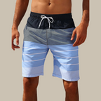 Sammy Jackson Asher Men Quick Dry Mid Length Woven Swim Trunks