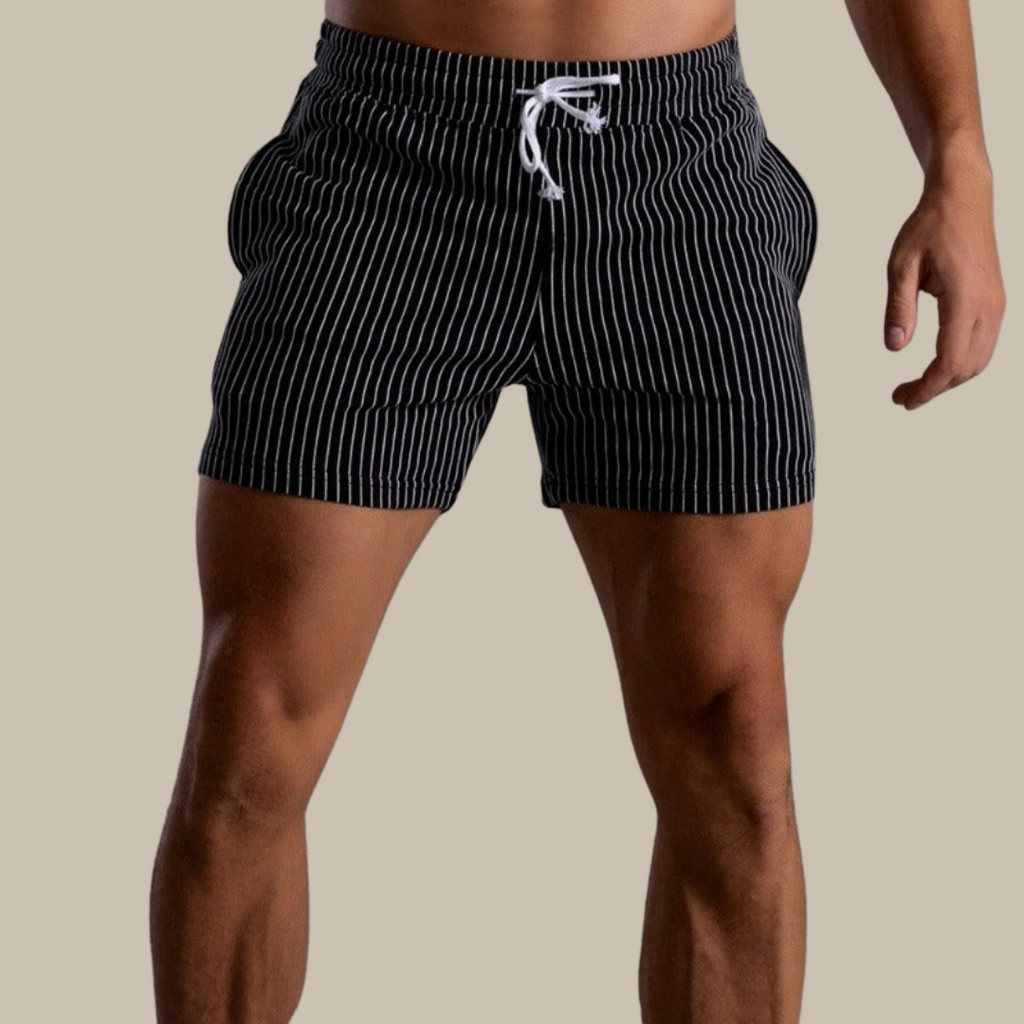 Sammy Jackson Men's Axel Fit Shorts Super Stretch Elastic Casual