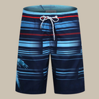 Sammy Jackson Asher Men Quick Dry Mid Length Woven Swim Trunks