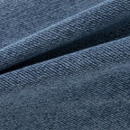 Men's Tapered Denim Joggers Featuring Panelled Seams And Elastic Waist