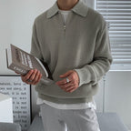 Jimmy Natural Wool Sweater Loose Fit Casual Fall Winter Knitwear