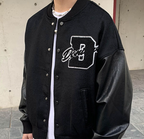 Sammy Jackson Men American Style Baseball Jacket With Warm Lining