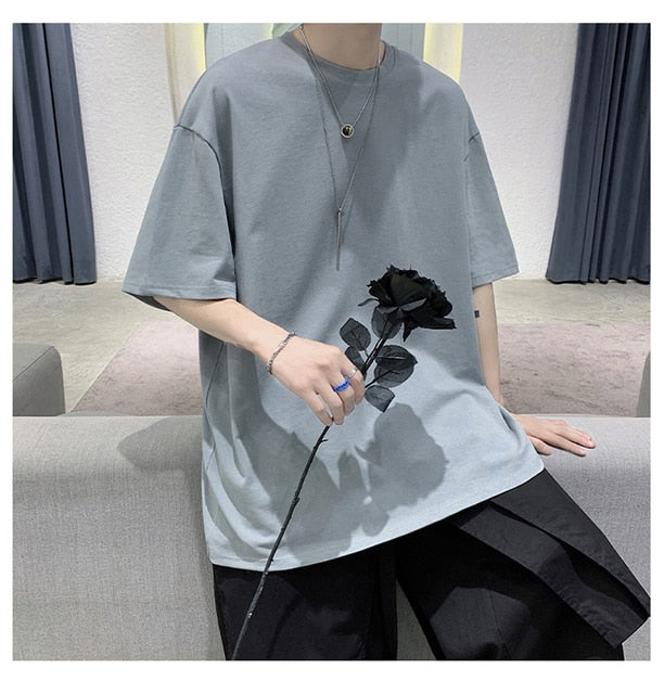Sammy Jackson Olaf Men Oversized Cotton Long Sleeve Summer T Shirt